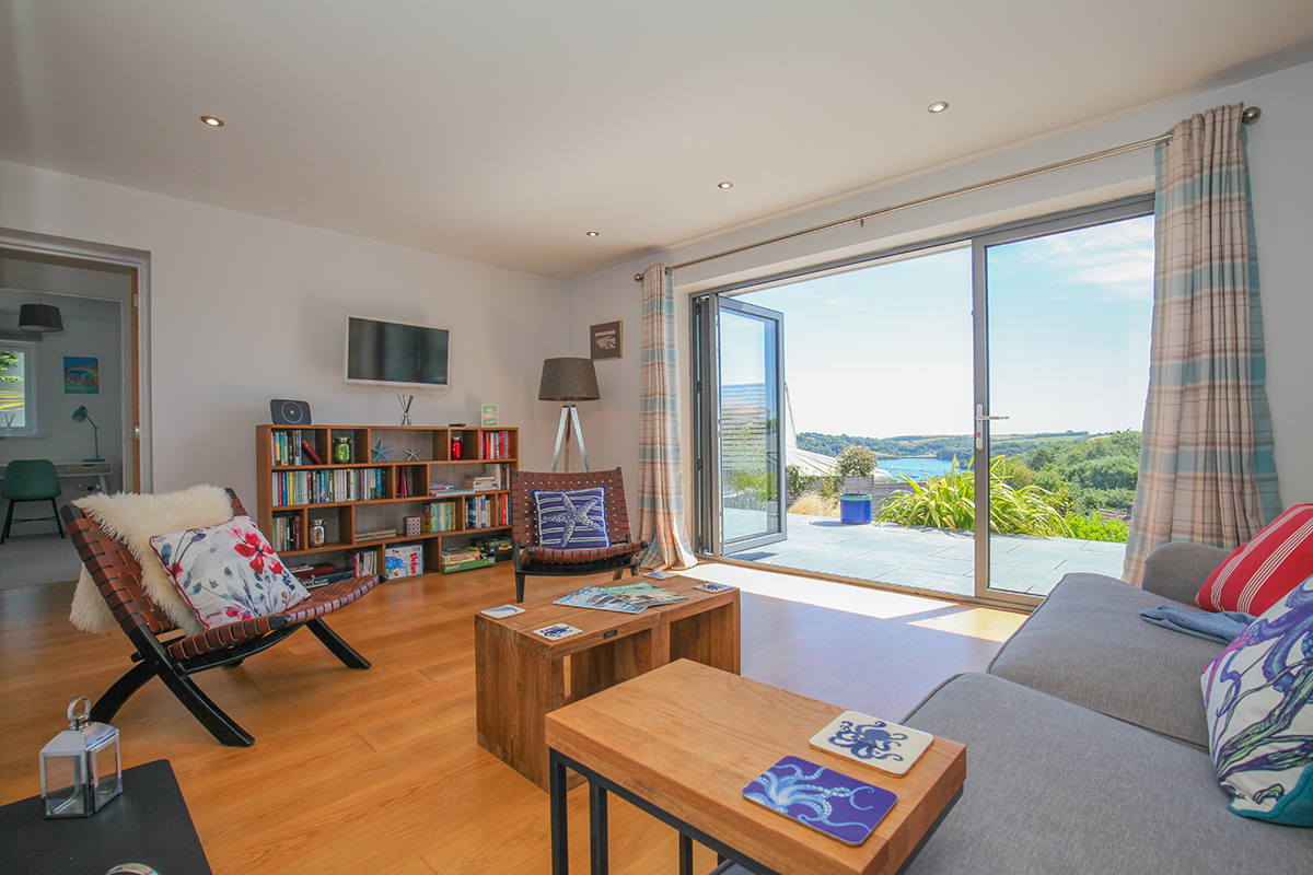 Luxury Holiday Home St Mawes Roseland Cornwall River Views